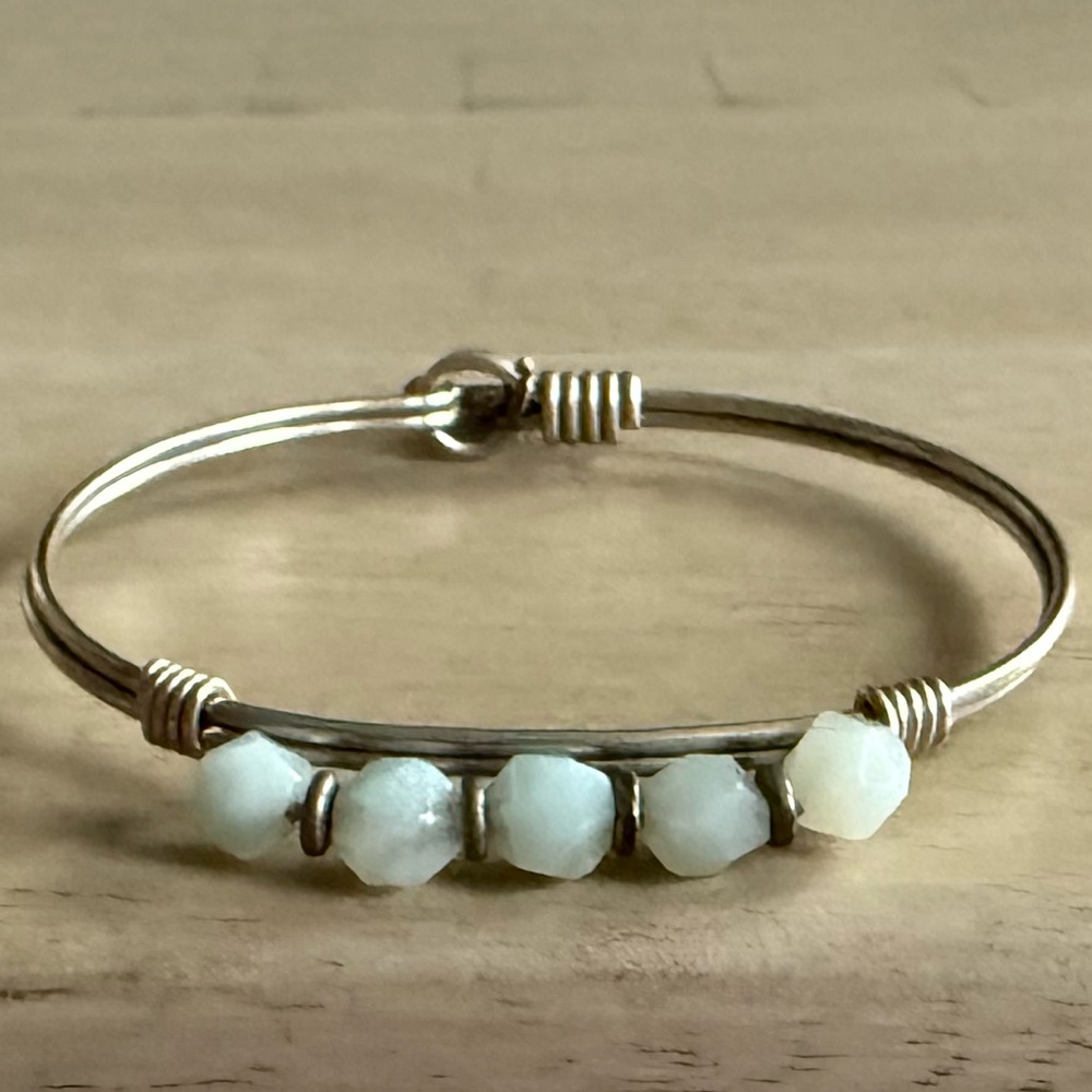 Luca + Danni Gold Bracelet with Cream Accents
